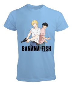 Banana Fish Anime Tasarım Baskılı Erkek Tişört