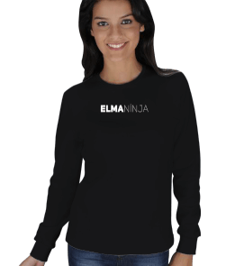 Basic Elma Ninja KADIN SWEATSHIRT