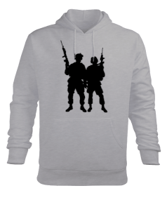 Başkent Airsoft Topluluğu Erkek Kapüşonlu Hoodie Sweatshirt