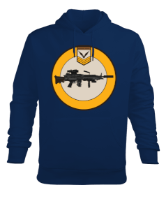 Başkent Airsoft Topluluğu Erkek Kapüşonlu Hoodie Sweatshirt