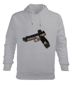 Başkent Airsoft Topluluğu Erkek Kapüşonlu Hoodie Sweatshirt