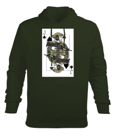 Başkent Airsoft Topluluğu Erkek Kapüşonlu Hoodie Sweatshirt