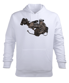 Başkent Airsoft Topluluğu Erkek Kapüşonlu Hoodie Sweatshirt