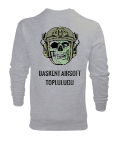 Başkent Airsoft Topluluğu Erkek Sweatshirt