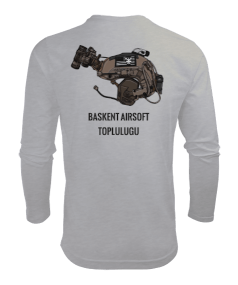 Başkent Airsoft Topluluğu Erkek Uzun Kol Yazlık Tişört