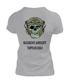 Başkent Airsoft Topluluğu Kadın V Yaka Tişört