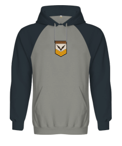 Başkent Airsoft Topluluğu Orjinal Reglan Hoodie Unisex Sweatshirt