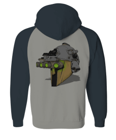 Başkent Airsoft Topluluğu Orjinal Reglan Hoodie Unisex Sweatshirt