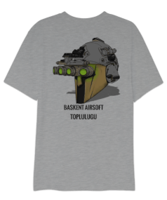 Başkent Airsoft Topluluğu Oversize Unisex Tişört