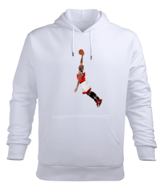 Basketball Erkek Kapüşonlu Hoodie Sweatshirt