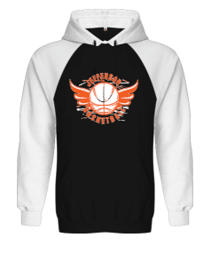 basketball logolu polar Orjinal Reglan Hoodie Unisex Sweatshirt