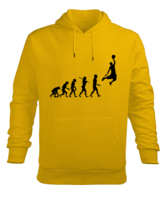 Basketbol evrimi Erkek Kapüşonlu Hoodie Sweatshirt