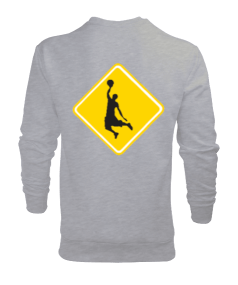 Basketbol takımı baskılı erkek Erkek Sweatshirt