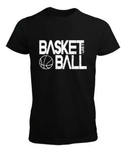 Basketbol yazılı desen tasarımı baskılı 23 Siyah Erkek Tişört