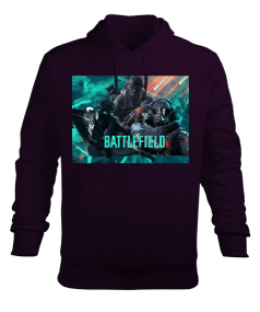 Battefield Erkek Kapüşonlu Hoodie Sweatshirt