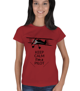Bayan Pilot T-shirt Kadın Tişört
