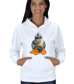 bb-8 Kadın Kapşonlu