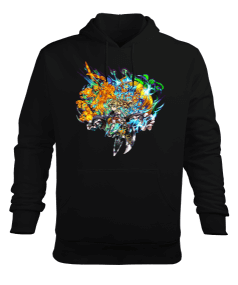 BB002- Brave FrontierTasarım Erkek Kapüşonlu Hoodie Sweatshirt