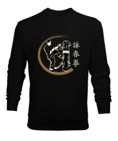 BB008 - Wing Chun Dummy Erkek Sweatshirt