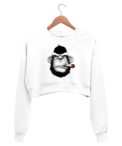 BB010 - Goril Kadın Crop Sweatshirt