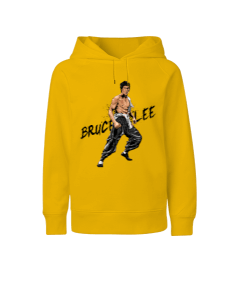 BB011 - Bruce Lee Çocuk Unisex Hoodie Kapüşonlu