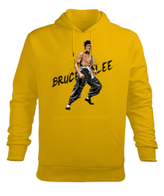 BB011 - Bruce Lee Erkek Kapüşonlu Hoodie Sweatshirt