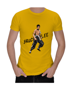 BB011 - Bruce Lee Erkek Regular Kesim Tişört