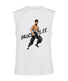 BB011 - Bruce Lee Kesik Kol Unisex Tişört