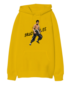 BB011 - Bruce Lee Oversize Unisex Kapüşonlu Sweatshirt