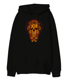 BB016 - Old School Third Eye Oversize Unisex Kapüşonlu Sweatshirt