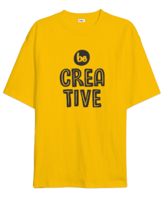 Be Creative v4 Oversize Unisex Tişört