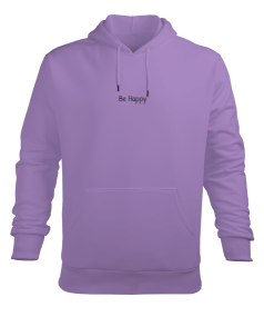 Be Happy Erkek Kapüşonlu Hoodie Sweatshirt