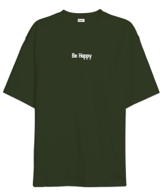 Be Happy Oversize Unisex Tişört