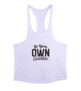 Be Your Own Sparkle v9 Erkek Tank Top Atlet