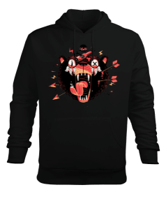 Bear T4 Erkek Kapüşonlu Hoodie Sweatshirt