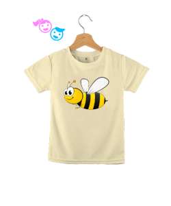 Bee - Arı Vız Vız Krem Çocuk Unisex