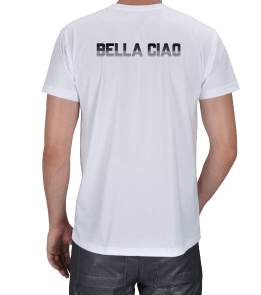 BELLA CIAO unisex Erkek Tişört