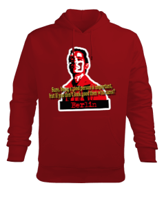 Berlin Erkek Kapüşonlu Hoodie Sweatshirt