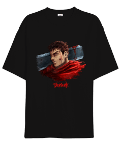 Berserk Anime Tasarım Baskılı Oversize Unisex Tişört