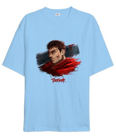 Berserk Anime Tasarım Baskılı Oversize Unisex Tişört