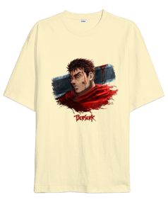 Berserk Anime Tasarım Baskılı Oversize Unisex Tişört