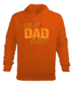 Best Dad Ever Yazılı Erkek Kapüşonlu Hoodie Sweatshirt Erkek Kapüşonlu Hoodie Sweatshirt