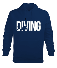 Best Diving Erkek Kapüşonlu Hoodie Sweatshirt