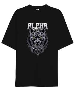 Best Gamer - Alpha Siyah Oversize Unisex Tişört