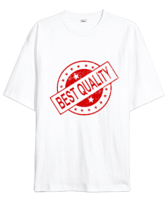 Best Quality Baskılı Oversize Unisex Tişört