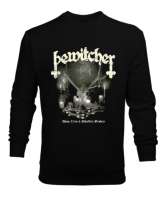 Bewitcher Siyah Erkek Sweatshirt - Thumbnail