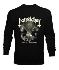 Bewitcher Siyah Erkek Sweatshirt