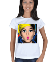 Beyonce Pop Art Kadın Tişört