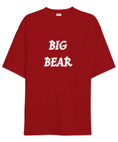 BIG BEAR Oversize Unisex Tişört