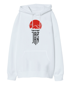 Big Japan Oversize Unisex Kapüşonlu Sweatshirt